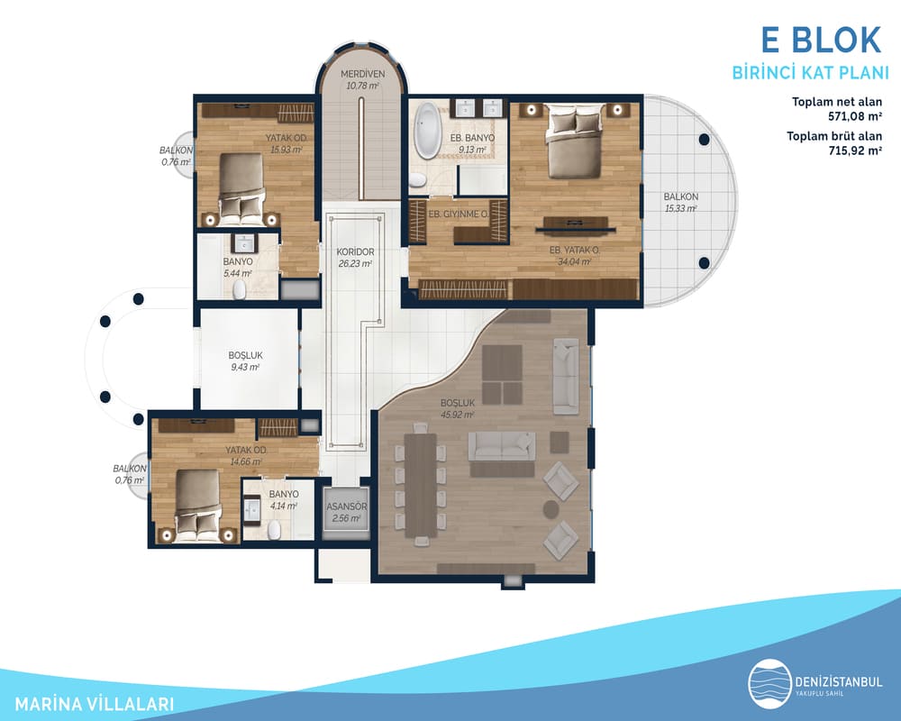 Deniz İstanbul Marina Evleri